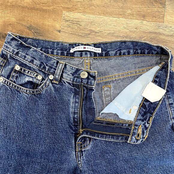 Y2K Tommy Hilfiger Women's Perfect T Straight Leg Jean 6 - Picture 5 of 14